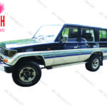Restoration Decal for Toyota Land Cruiser Prado J70 series