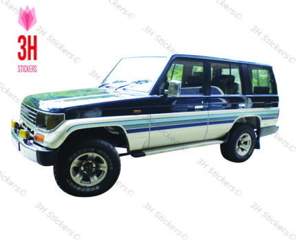 Restoration Decal for Toyota Land Cruiser Prado J70 series